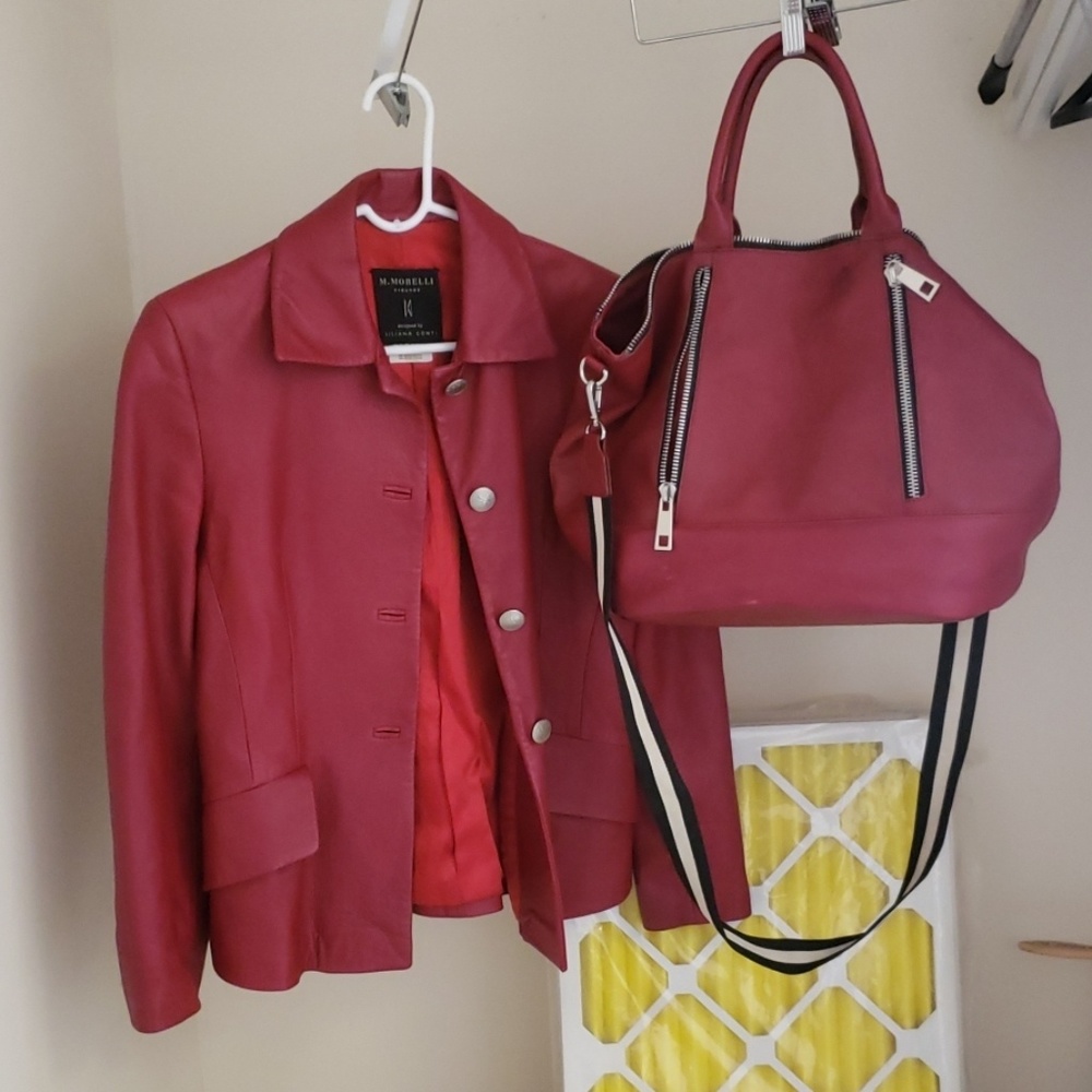 Jacket and Purse